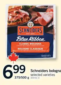 Fortinos SCHNEIDERS BOLOGNA, 375/500 G offer