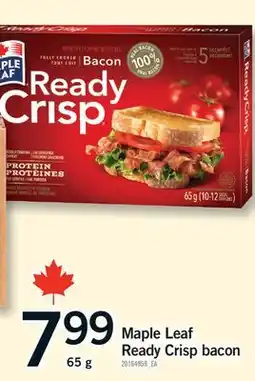 Fortinos MAPLE LEAF READY CRISP BACON, 65 G offer
