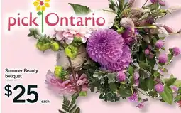 Fortinos SUMMER BEAUTY BOUQUET offer