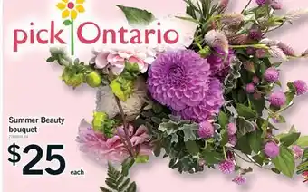 Fortinos SUMMER BEAUTY BOUQUET offer