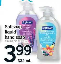 Fortinos SOFTSOAP LIQUID HAND SOAP, 332 ML offer