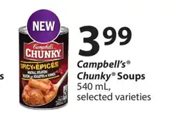 Fortinos CAMPBELL'S CHUNKY SOUPS, 540 ML offer