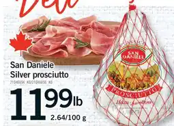 Fortinos SAN DANIELE SILVER PROSCIUTTO, 2.64/100 G offer