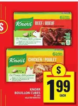 Food Basics KNORR BOUILLON CUBES offer