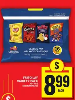 Food Basics FRITO LAY VARIETY PACK offer