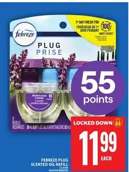 Food Basics FEBREZE PLUG SCENTED OIL REFILL offer