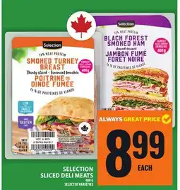 Food Basics SELECTION SLICED DELI MEATS offer