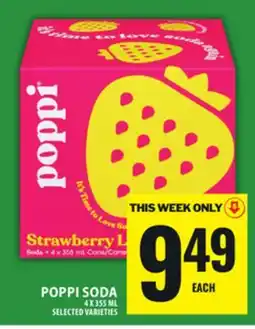 Food Basics POPPI SODA offer