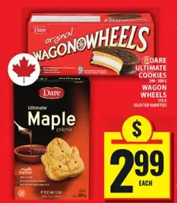 Food Basics DARE ULTIMATE COOKIES OR WAGON WHEELS offer