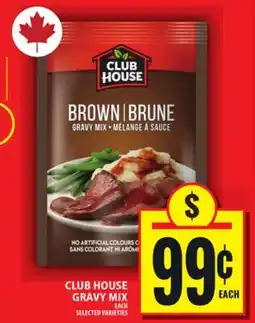 Food Basics CLUB HOUSE GRAVY MIX offer