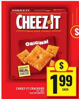 Food Basics CHEEZ-IT CRACKERS offer