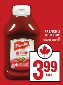 Food Basics FRENCH'S KETCHUP offer