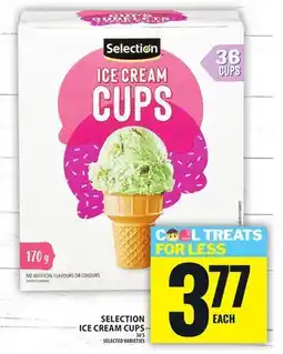 Food Basics SELECTION ICE CREAM CUPS offer