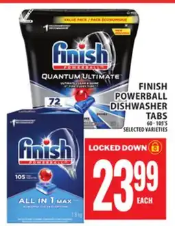Food Basics FINISH POWERBALL DISHWASHER TABS offer