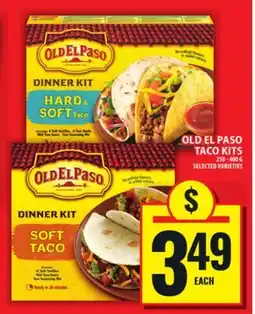 Food Basics OLD EL PASO TACO KITS offer