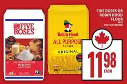 Food Basics FIVE ROSES OR ROBIN HOOD FLOUR offer