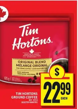 Food Basics TIM HORTONS GROUND COFFEE offer