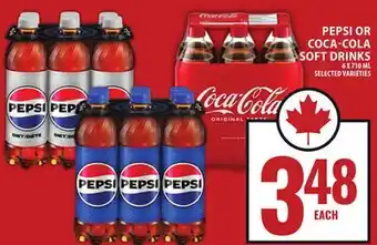 Food Basics PEPSI OR COCA-COLA SOFT DRINKS offer