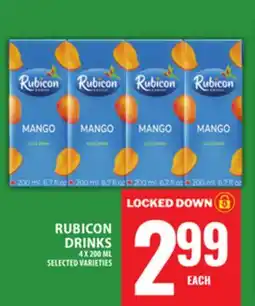 Food Basics RUBICON DRINKS offer