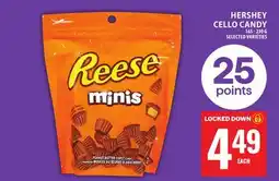 Food Basics HERSHEY CELLO CANDY offer