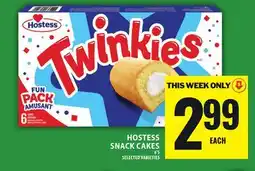 Food Basics HOSTESS SNACK CAKES offer