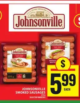 Food Basics JOHNSONVILLE SMOKED SAUSAGES offer