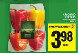 Food Basics ASSORTED PEPPERS offer
