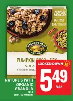 Food Basics NATURE'S PATH ORGANIC GRANOLA offer