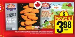 Food Basics WATSON RIDGE FULLY COOKED BREADED CHICKEN offer