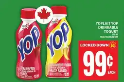 Food Basics YOPLAIT YOP DRINKABLE YOGURT offer