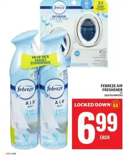 Food Basics FEBREZE AIR FRESHENER offer