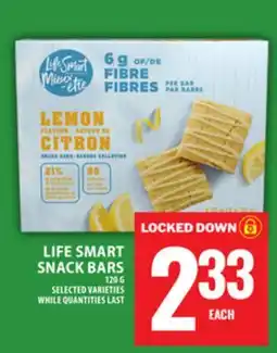 Food Basics LIFE SMART SNACK BARS offer