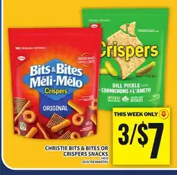 Food Basics CHRISTIE BITS & BITES OR CRISPERS SNACKS offer