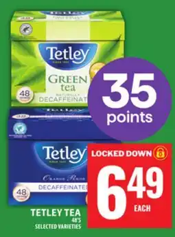 Food Basics TETLEY TEA offer
