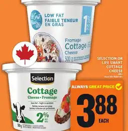 Food Basics SELECTION OR LIFE SMART COTTAGE CHEESE offer