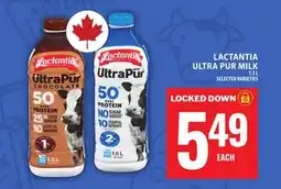 Food Basics LACTANTIA ULTRA PUR MILK offer