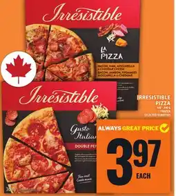 Food Basics IRRESISTIBLE PIZZA offer