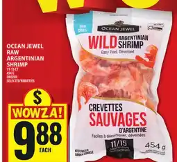 Food Basics OCEAN JEWEL RAW ARGENTINIAN SHRIMP offer