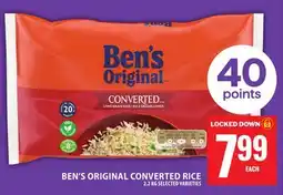 Food Basics BEN'S ORIGINAL CONVERTED RICE offer