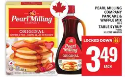 Food Basics PEARL MILLING COMPANY PANCAKE & WAFFLE MIX OR TALE SYRUP offer