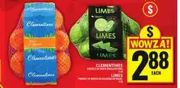 Food Basics CLEMENTINES OR LIMES offer
