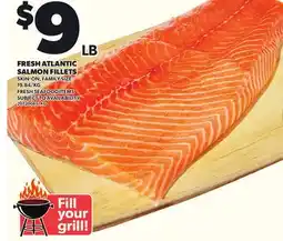 Loblaws FRESH ATLANTIC SALMON FILLETS offer