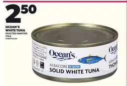 Loblaws OCEAN'S WHITE TUNA, 170 G offer