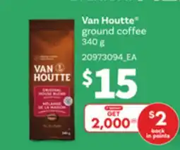 Loblaws VAN HOUTTE GROUND COFFEE, 340 G offer