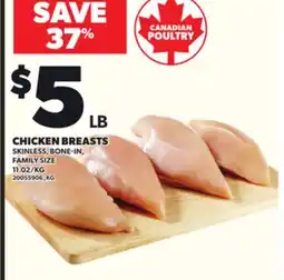 Loblaws CHICKEN BREASTS offer
