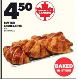 Loblaws BUTTER CROISSANTS, 6'S offer