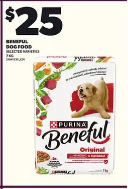 Loblaws BENEFUL DOG FOOD, 7 KG offer