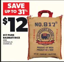 Loblaws 817 PURE BASMATI RICE offer