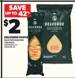 Loblaws DELVERDE PASTA, 250/450 G offer