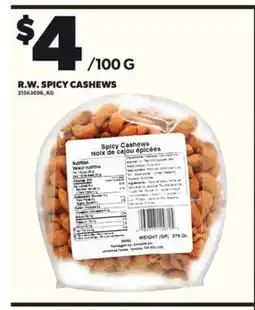 Loblaws R.W. SPICY CASHEWS offer